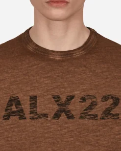 1017 ALYX 9SM T-Shirts^Exclusive Logo T-Shirt Brown