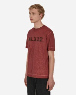 1017 ALYX 9SM T-Shirts^Exclusive Logo T-Shirt Red