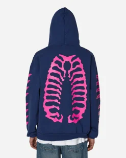 Stray Rats Sweatshirts^Exo Zip Up Hoodie Blue