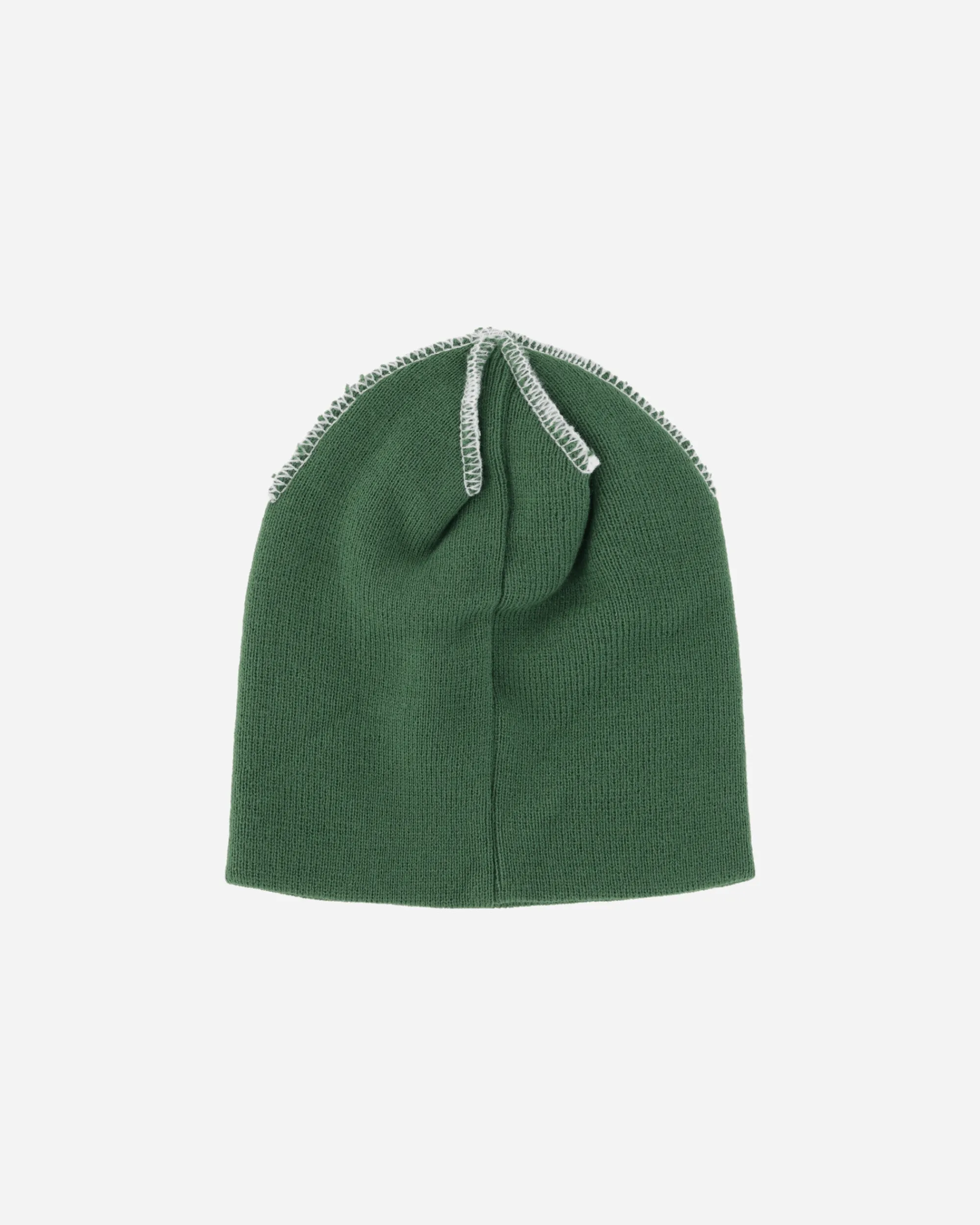 Stüssy Hats|Hats^Exposed Stitch Skullcap Green