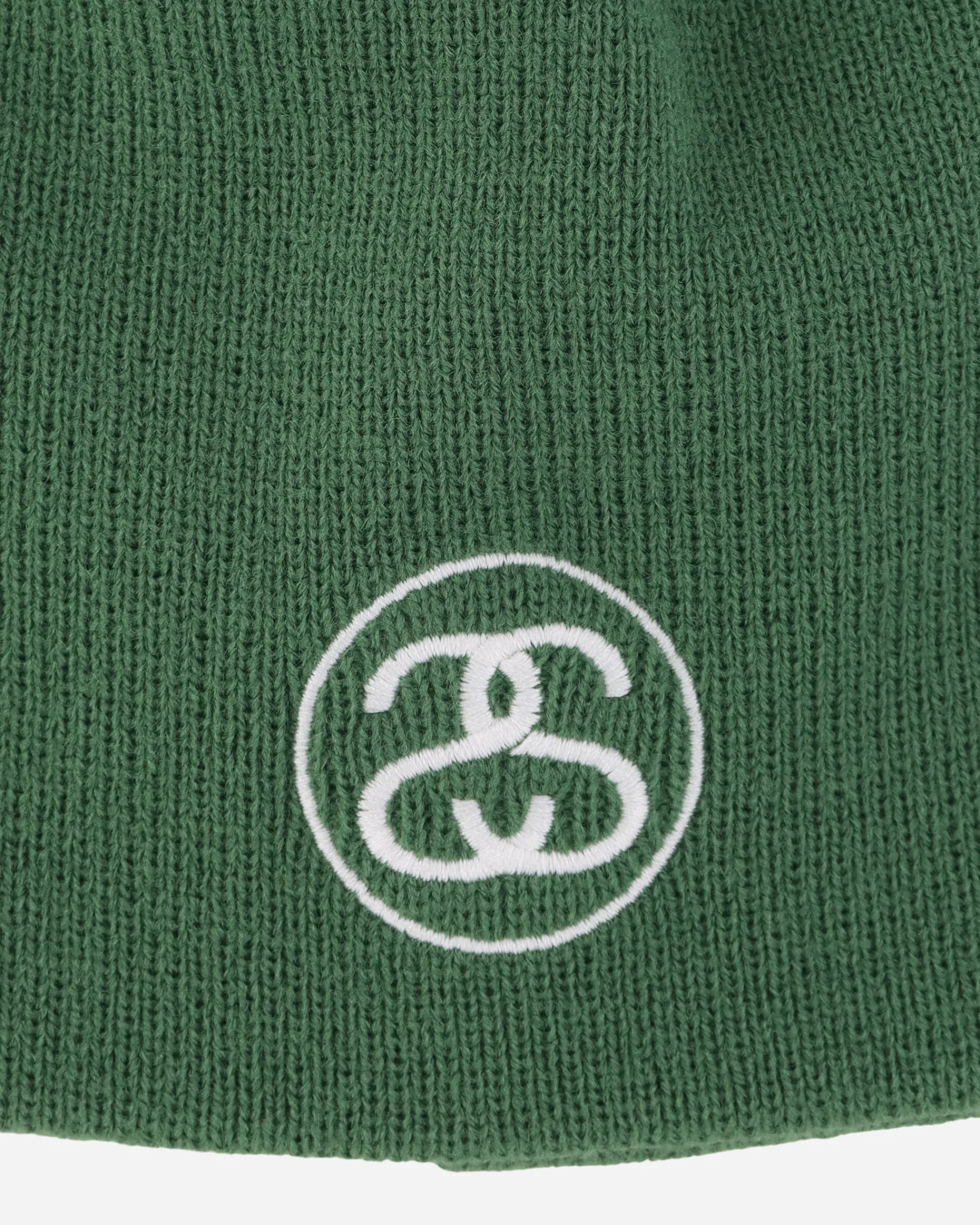 Stüssy Hats|Hats^Exposed Stitch Skullcap Green
