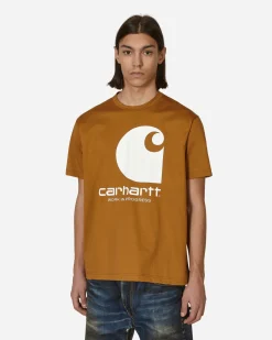 Junya Watanabe MAN T-Shirts^eYe Carhartt T-Shirt Brown