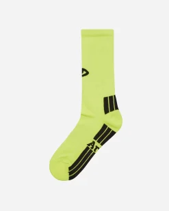 Aries Underwear^Eye Socks Acid Yellow