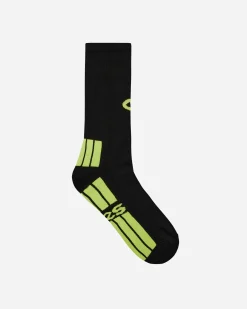 Aries Underwear^Eye Socks Black