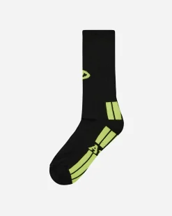 Aries Underwear^Eye Socks Black