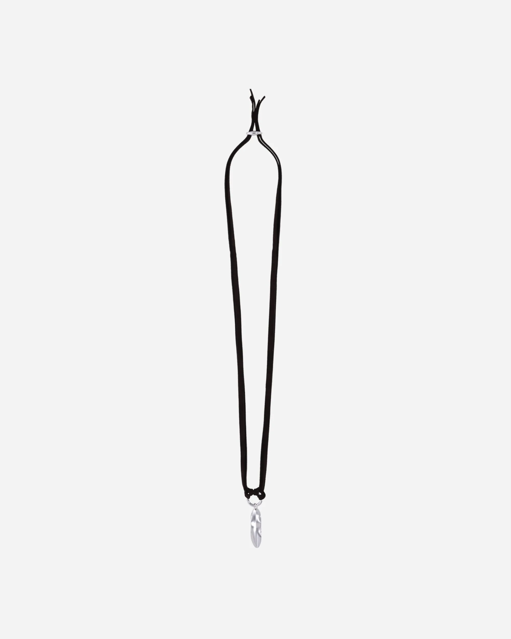 OAMC Jewellery|Jewellery^Feather Necklace Stone Grey
