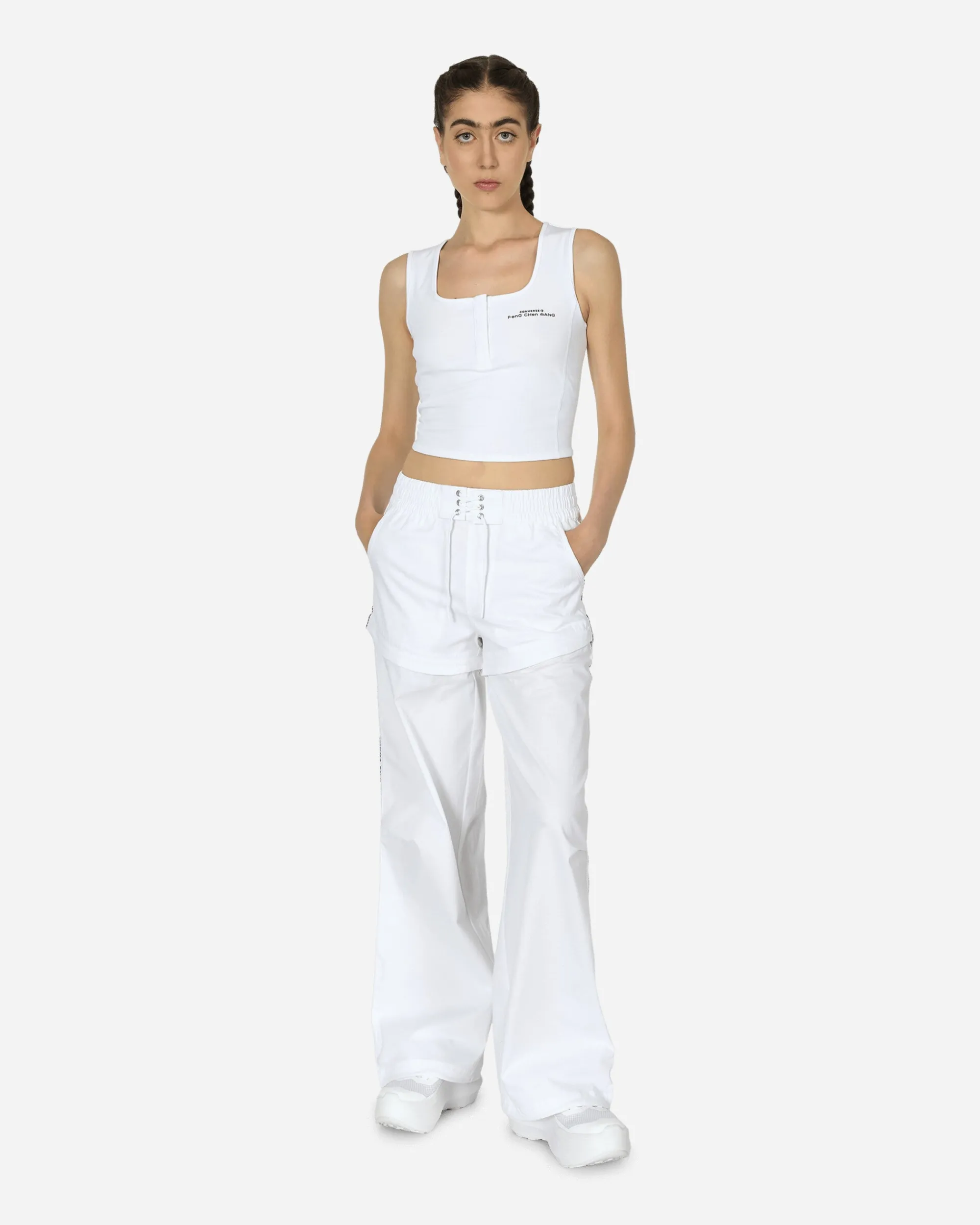Converse T-Shirts^Feng Chen Wang Tank Top White