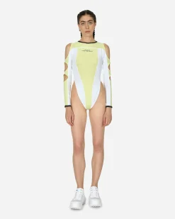 Converse T-Shirts^Feng Chen Wang Top Pale Lime Yellow / White