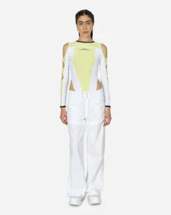 Converse T-Shirts^Feng Chen Wang Top Pale Lime Yellow / White