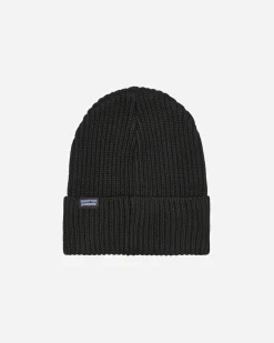 Patagonia Hats|Hats^Fisherman's Rolled Beanie Black