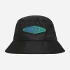 Brain Dead Hats|Hats^Fisheye Cinch Bucket Hat Black