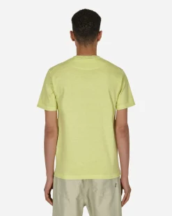Stone Island T-Shirts^FISSATO' Treatment Logo T-Shirt Yellow