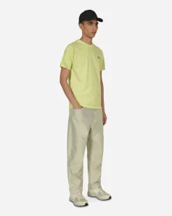 Stone Island T-Shirts^FISSATO' Treatment Logo T-Shirt Yellow