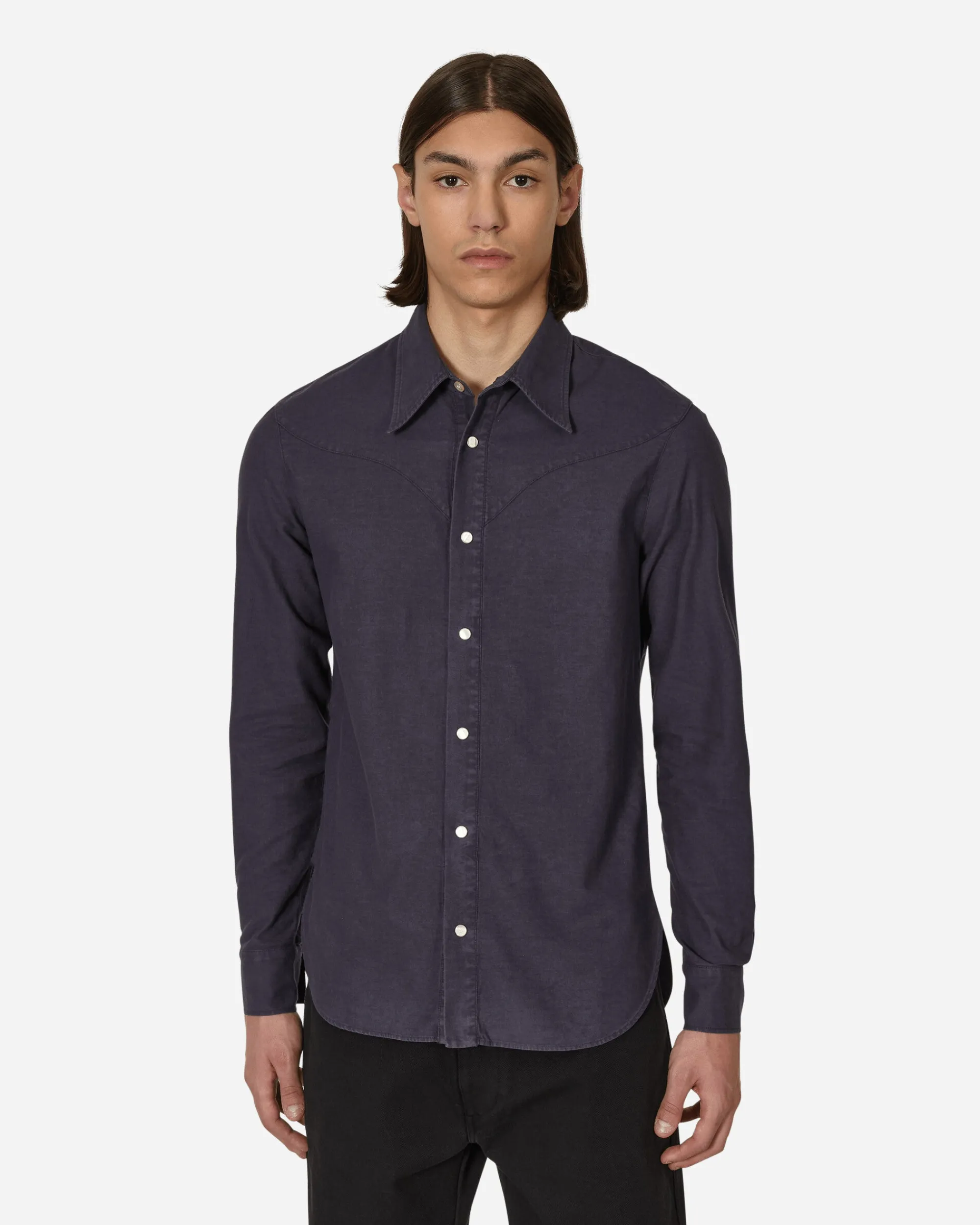 Stockholm (Surfboard) Club Shirts^Fitted Western Shirt Blue