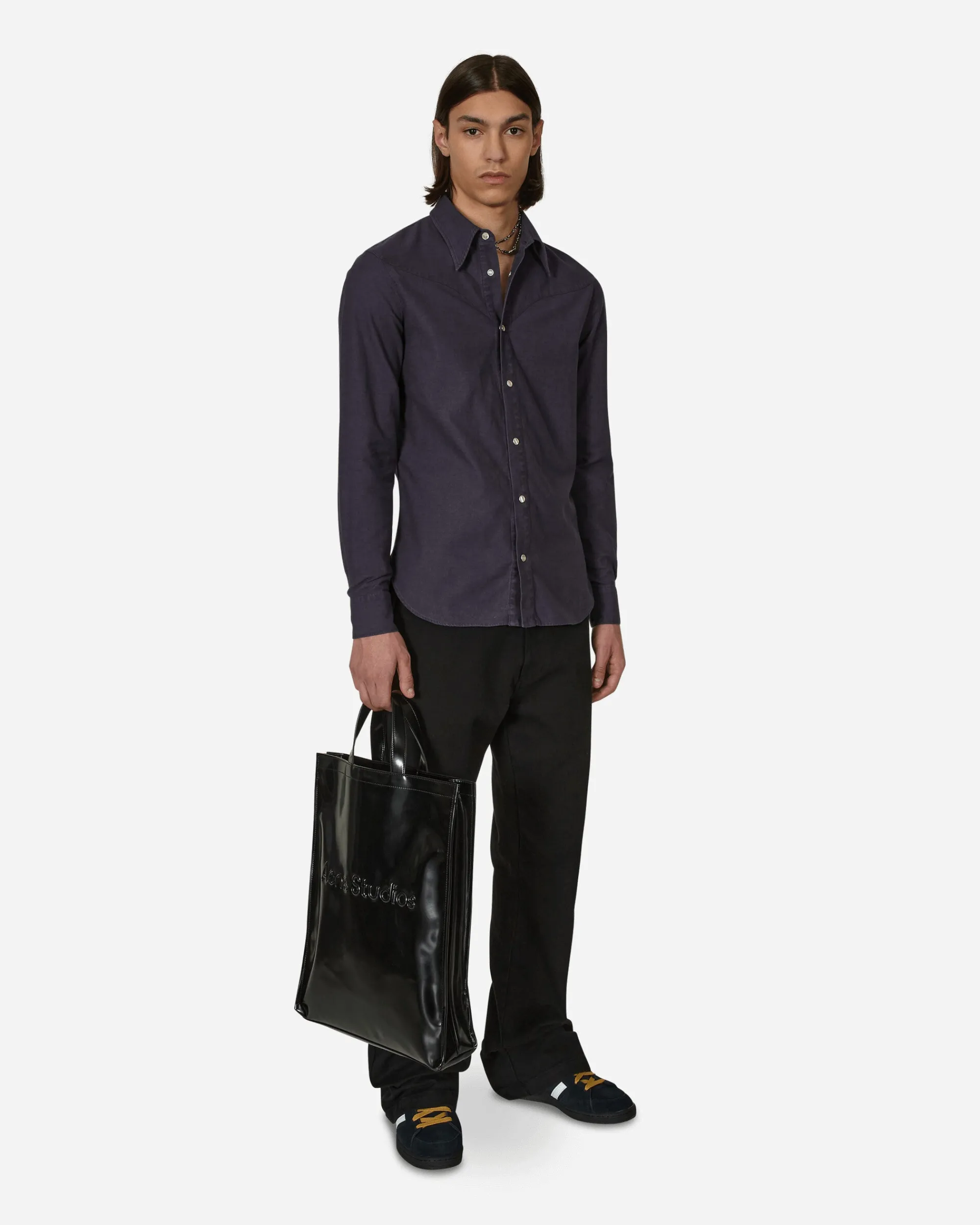 Stockholm (Surfboard) Club Shirts^Fitted Western Shirt Blue