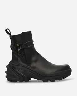 1017 ALYX 9SM Boots^Fixed Sole Buckle Boots Black