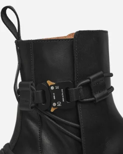 1017 ALYX 9SM Boots^Fixed Sole Buckle Boots Black