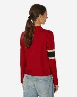 Hysteric Glamour Coats And Jackets^Flaming Girl Moto Jacket Red