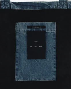 Song for the Mute Bags·Tote|Bags·Tote^Flap Pocket Tote Bag Blue