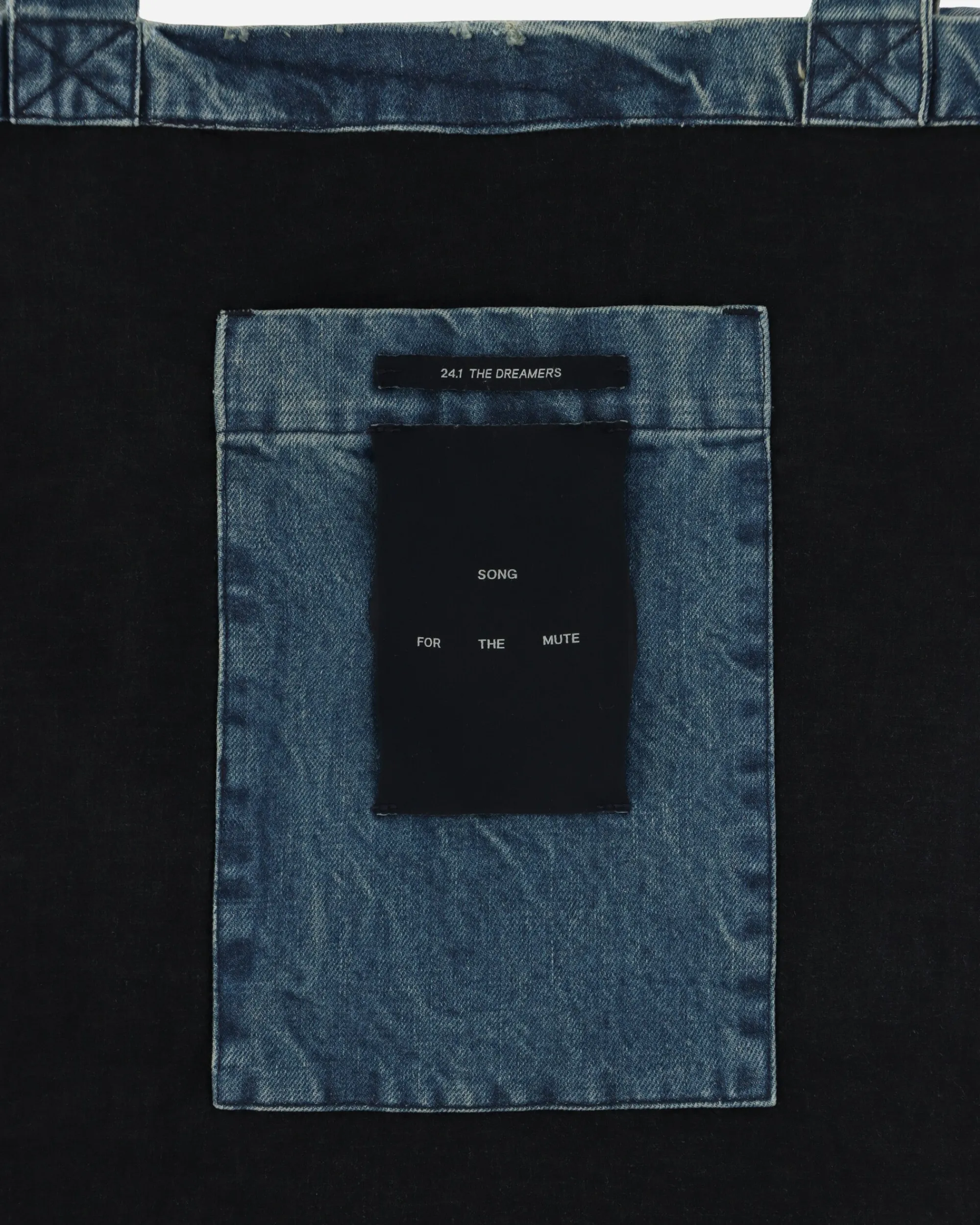 Song for the Mute Bags·Tote|Bags·Tote^Flap Pocket Tote Bag Blue