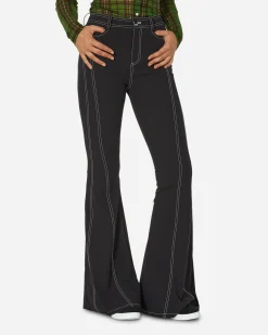 Priscavera Pants^Flared Suit Pants Black