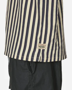 Stüssy Shirts^Flat Bottom Stripe Shirt Navy