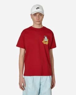 Sky High Farm T-Shirts^Flatbush Printed T-Shirt Red
