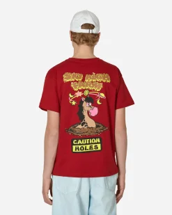 Sky High Farm T-Shirts^Flatbush Printed T-Shirt Red