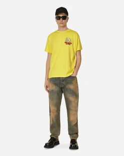 Sky High Farm T-Shirts^Flatbush Printed T-Shirt Yellow