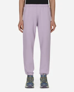 ERL Pants^Fleece Sweatpants Purple