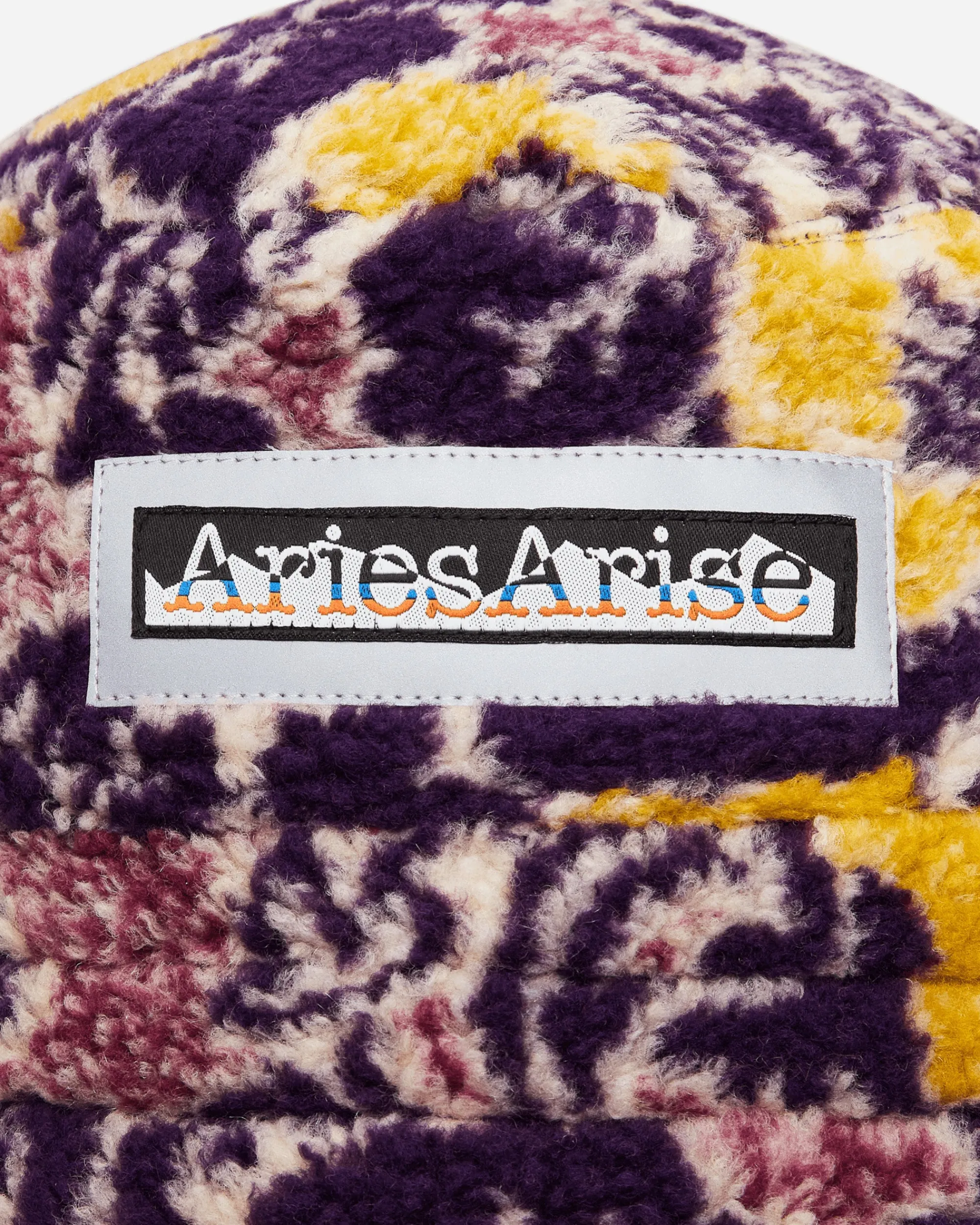 Aries Hats|Hats^Fleur Fleece Bucket Hat Multicolor