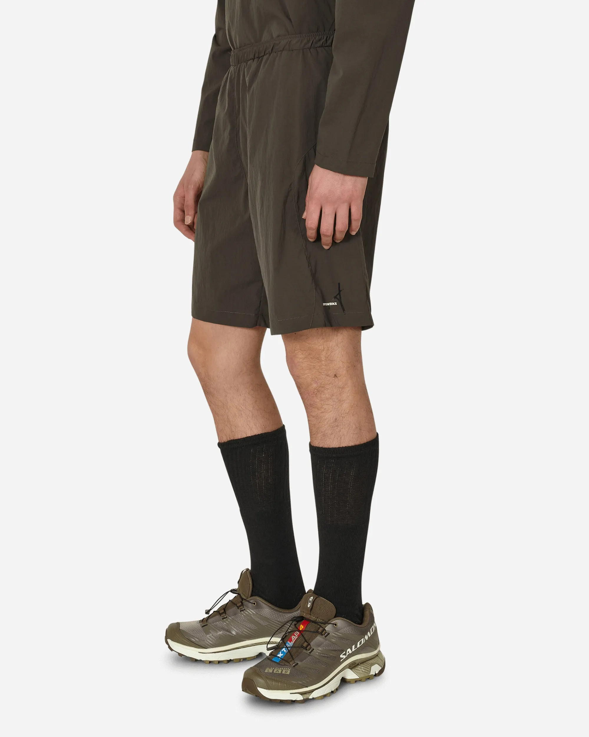 AFFXWRKS Shorts^Flex Shorts Shale Brown