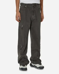 Unaffected Pants^Flight Denim Pants Charcoal