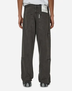 Unaffected Pants^Flight Denim Pants Charcoal