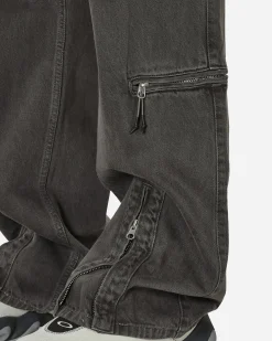 Unaffected Pants^Flight Denim Pants Charcoal