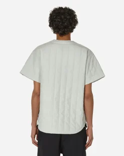 Nike Jordan Shirts^Flight Heritage Baseball Top Light Silver