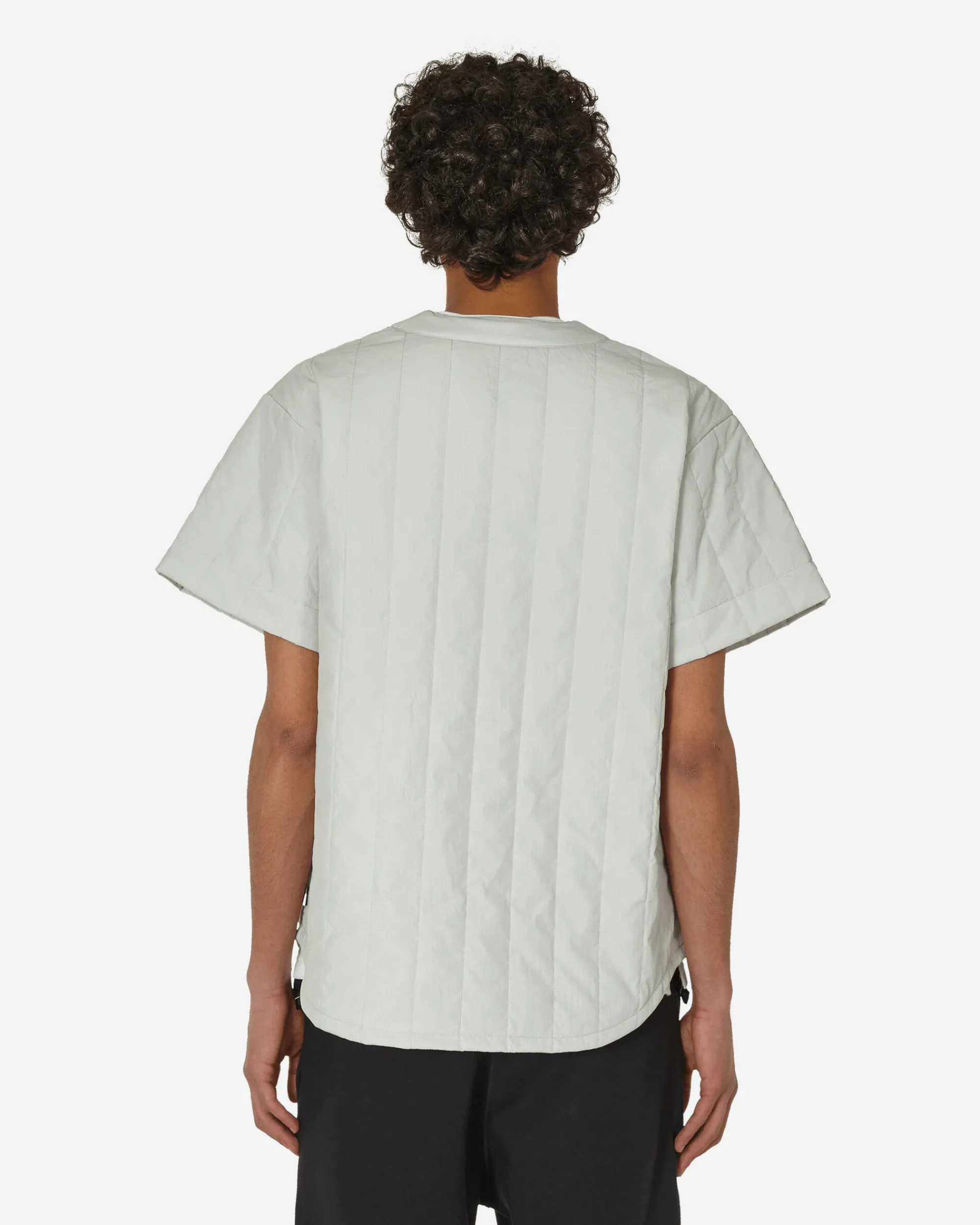 Nike Jordan Shirts^Flight Heritage Baseball Top Light Silver