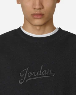 Nike Jordan Sweatshirts^Flight MVP Fleece Crewneck Sweatshirt Black