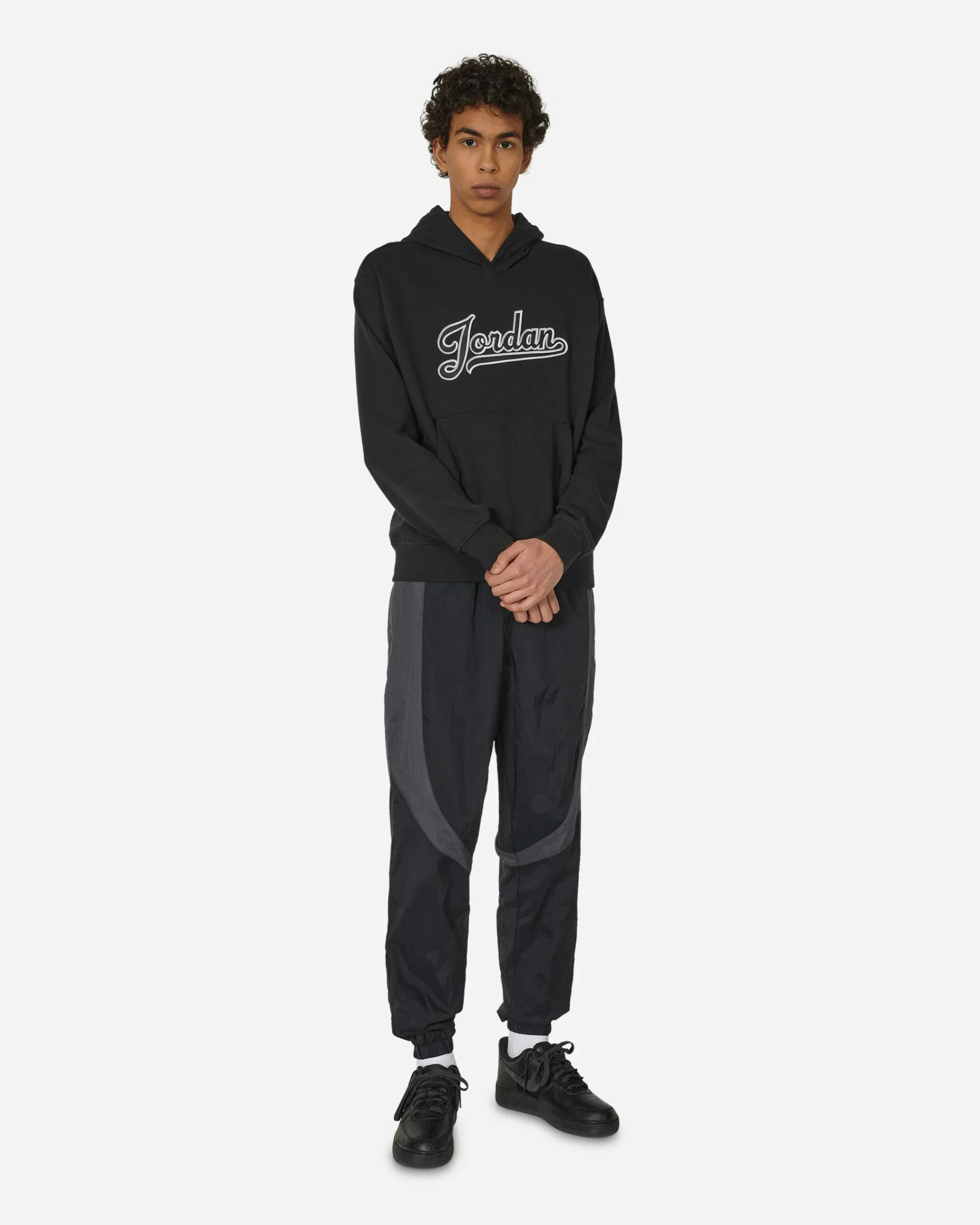 Nike Jordan Sweatshirts^Flight MVP Fleece Hooded Sweatshirt Black