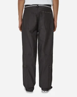 Stüssy Pants^Flight Nyco Ripstop Pigment Dyed Pants Black