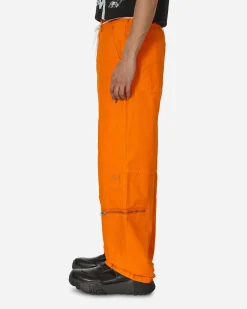 Stüssy Pants^Flight Nyco Ripstop Pigment Dyed Pants Orange