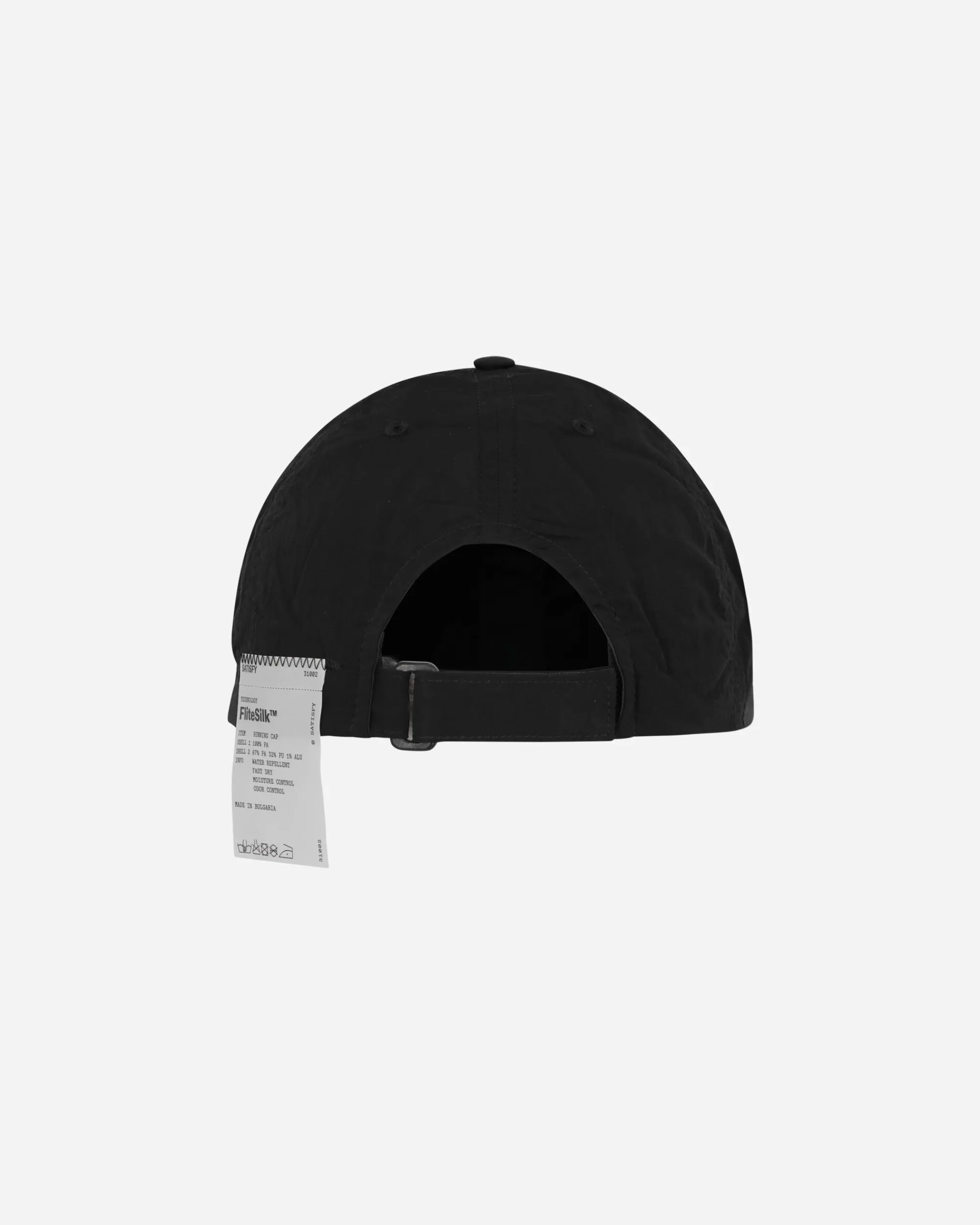 Satisfy Hats|Hats^FliteSilk Running Cap Black