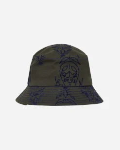 Paria Farzaneh Hats|Hats^Flock Hat Green