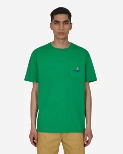 Noah T-Shirts^Florist Pocket T-Shirt Green