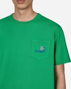 Noah T-Shirts^Florist Pocket T-Shirt Green