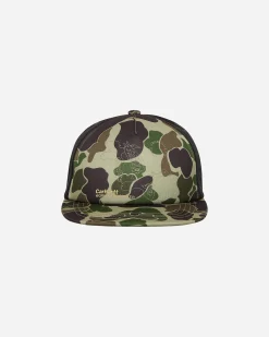 Carhartt WIP Hats|Hats^Flying Ducks Trucker Cap Camo Duck Green