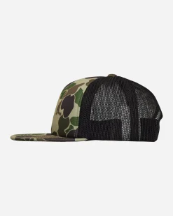 Carhartt WIP Hats|Hats^Flying Ducks Trucker Cap Camo Duck Green