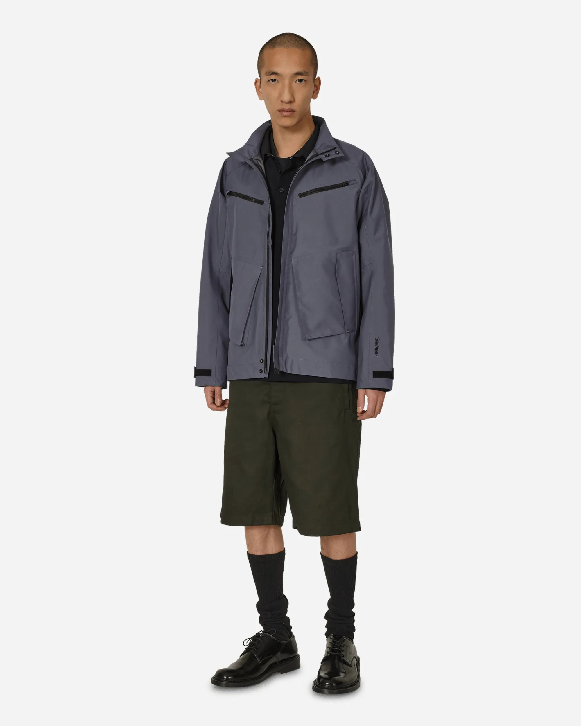 GR10K Shorts^Folded Belt Shorts Soil Brown