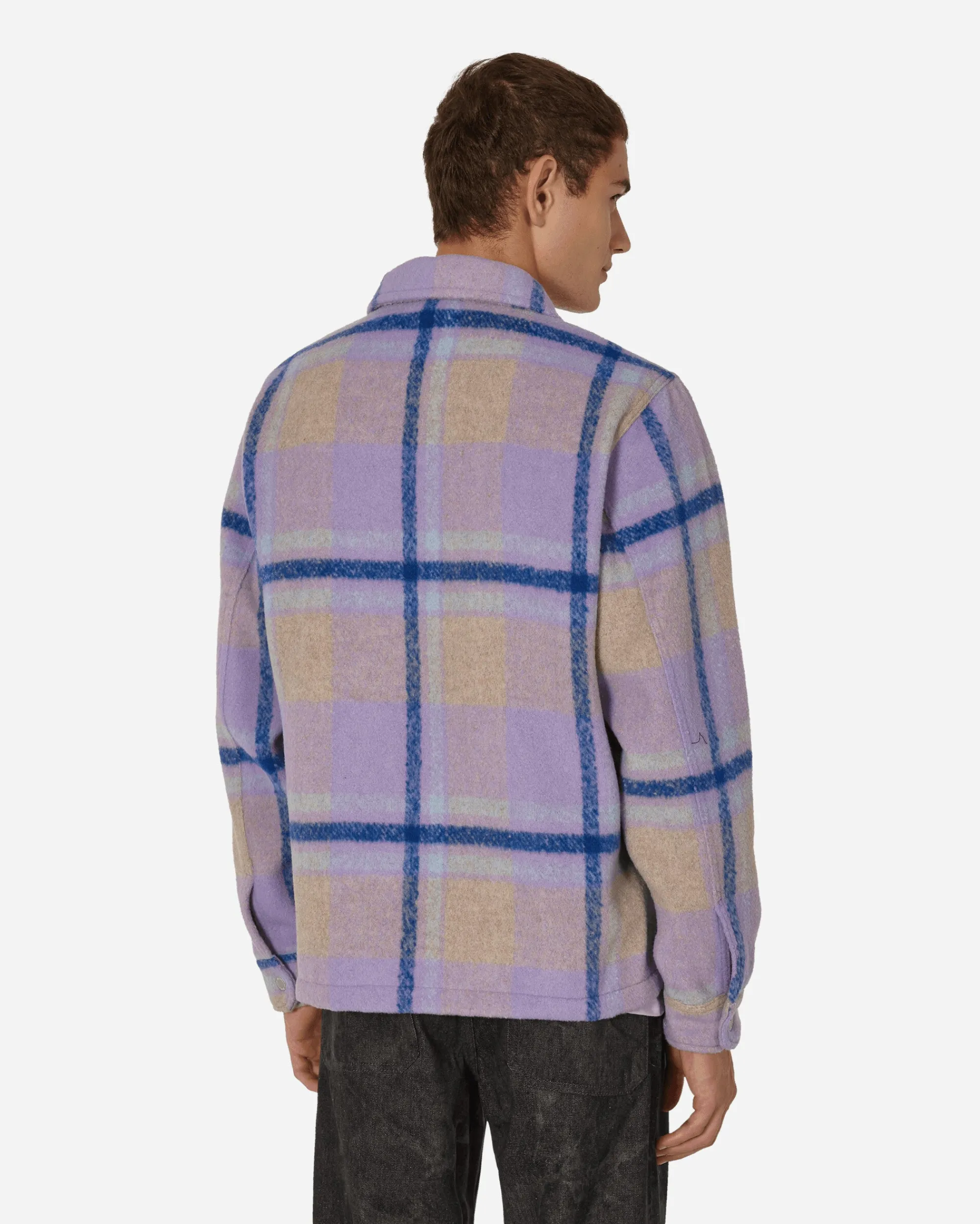Pleasures Coats And Jackets^Folklore Plaid Work Jacket Purple