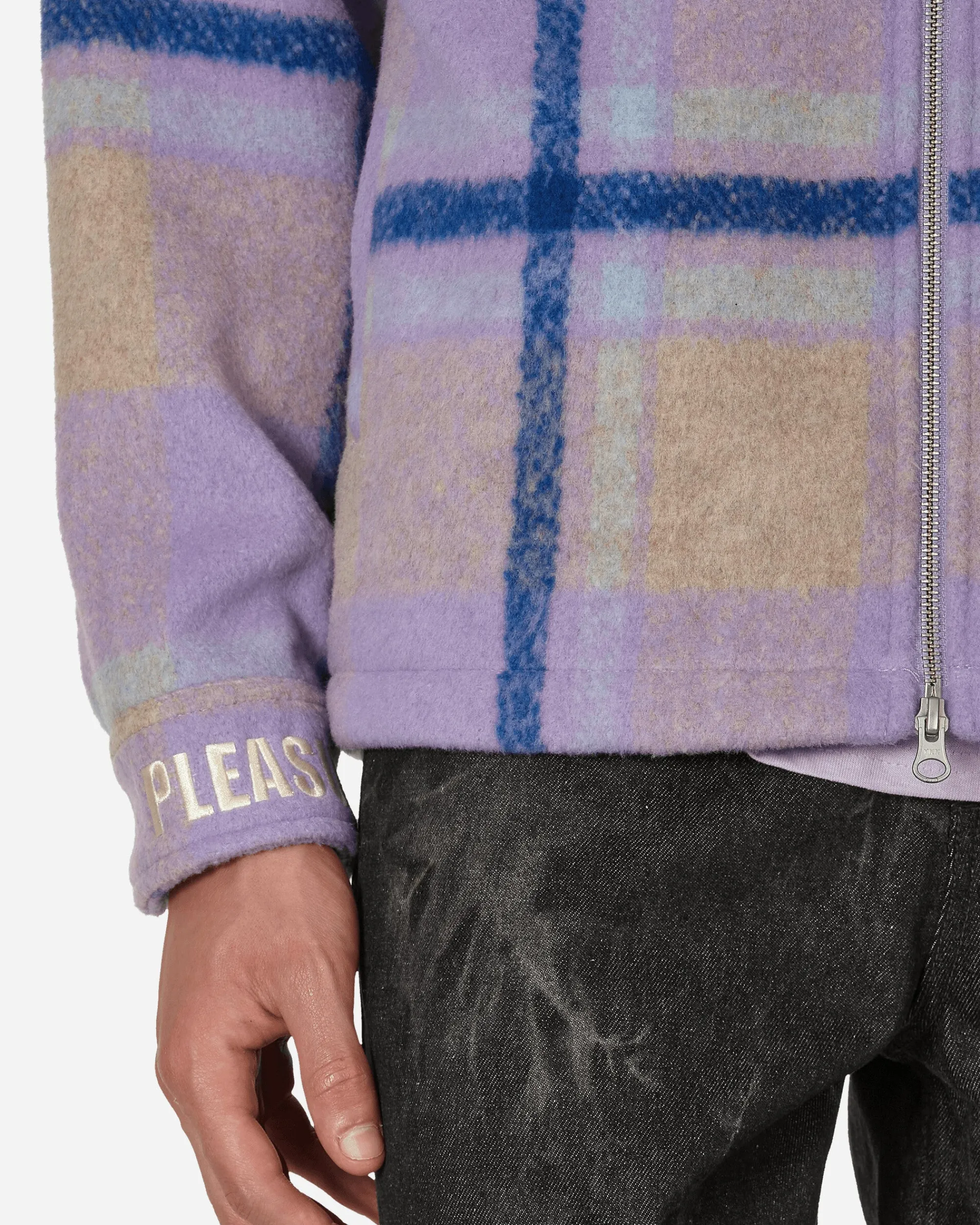 Pleasures Coats And Jackets^Folklore Plaid Work Jacket Purple